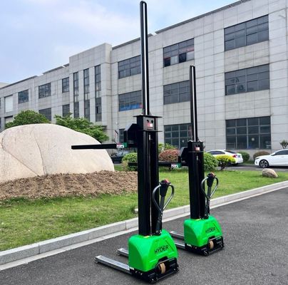 Full Electric Pallet Stacker Self Loading Stacker with 800/1000/1300/1600mm Lift Height