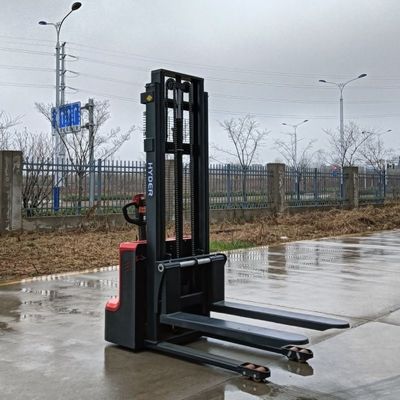 2110X850X2070MM Stacker Manual Hand Electric Forklift 1500kgs Material Handling Equipment