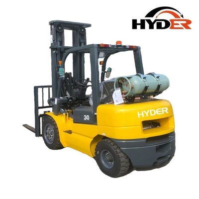 1.5/2/3/4/5 Ton Hydraulic Gasoline Forklift for Material Handling Equipment Hyder Direct