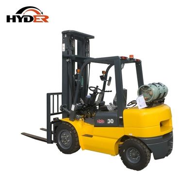 1.5/2/3/4/5 Ton Hydraulic Gasoline Forklift for Material Handling Equipment Hyder Direct