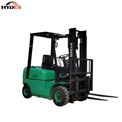 1.5t Electric Counterbalanced Forklift Truck with 3 Stage Mast and 4.5m Lifting Height