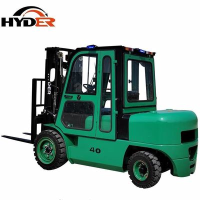 Cpd40z 4000kgs Hyder Electric Forklift Truck 4ton with Lift height 3000-5000mm