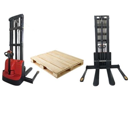 Best Wide Leg Pallet Stacker with Automatic AC Motor and Lead Acid Battery 48V 32ah