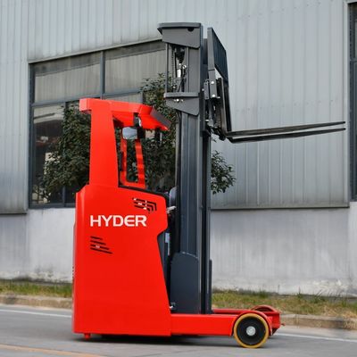 AC Motor 1.6t Electric Reach Truck with 3 Stage Full Mast Lifting Height 5/6/7/8/9/10/11m