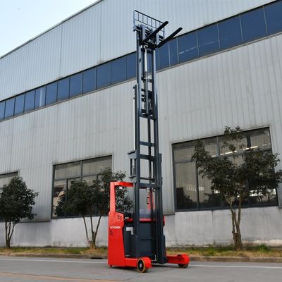 1.6ton 2ton Full Electric Reach Forklifter 3 Stage Full Mast 11m Lift Height Fork Lifter Truck Hyder Seated