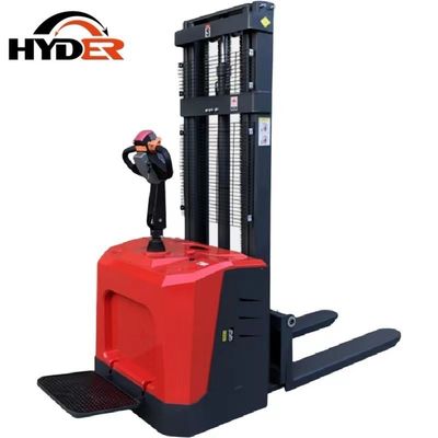 Electric Stacker Transport Material in Warehouse 2t Standing within 2110X850X2070MM