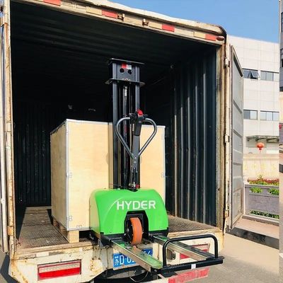 Fuel Electric Self-Dumping Forklift Stacker for Automated Stacking and Automation