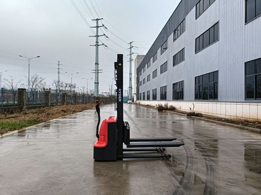 1.5 Ton 3m Lifting Hydraulic 48V/32ah Walkie Electric Stacker Forklift Pallet Stacker