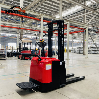 AC Motor Electric Standing Stacker Forklift with 1500kgs Load Capacity and Fuel Electric