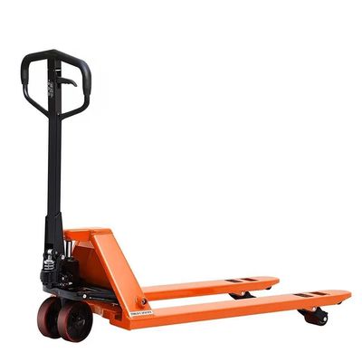 Smooth Rolling Wheels for Easy Maneuvering Low-Profile Pallet Jack HMP20 1653X685X1130MM