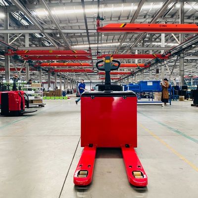 Self-Propelled HTE25 Powered Pallet Truck Electric Pallet Jack with Ride-on Capability