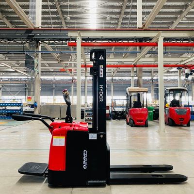 Battery Powered Htb15 Electric Stacker Truck for Warehouse Material Handling