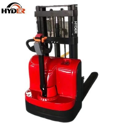 HTB15E 1.5t Walkie Behind Electric Stacker 1500kg Electric Forklift Truck for Lifting