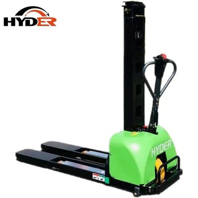 Portable Certified Lifting Stacker for Van 1.0ton Full Electric Self Loading Forklift