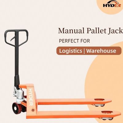 Manual Pallet Jack High Lift Hand Pallet Truck 2000kg Capacity with 200mm Lift Height