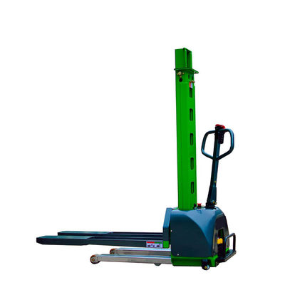 Modern Self-Lifting Stackers HSLF1000 Electric Portable Forklifts with DC Lift Motor