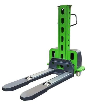 Modern Self-Lifting Stackers HSLF1000 Electric Portable Forklifts with DC Lift Motor