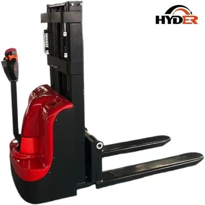 Electric Stacker 1000kg Hydraulic Power Walkie Forklift Truck for Hyder Battery Operation