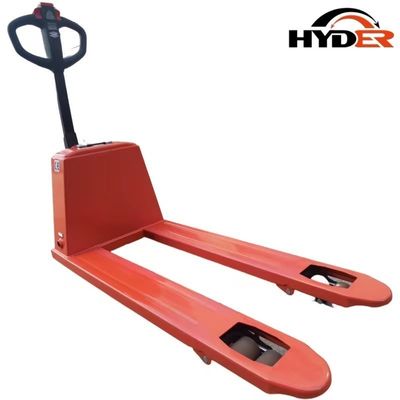 Hyder HMP25 2.5ton High Capacity Hydraulic Hand Pallet Truck in Yellow/Blue/Orange