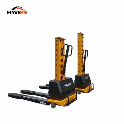 500kgs Semi Electric Stacker Portable Lifting Forklift with Lifting Height 800/1000/1300mm
