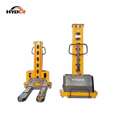 500kgs Semi Electric Stacker Portable Lifting Forklift with Lifting Height 800/1000/1300mm