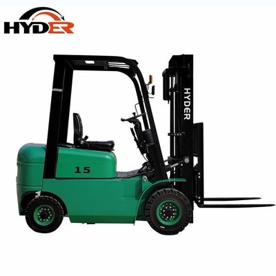 1500kg 1.5ton Electric Counterbalance Truck Forklift with Lift Height 3000-5000mm