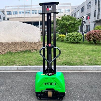 1.3m/1.6m Lift Height Portable Self Lifting Loading Stacker Truck for Electric Forklift