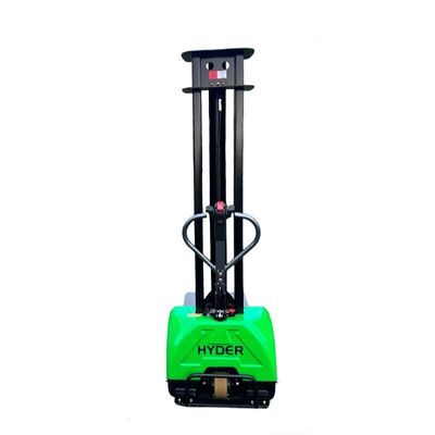 Electric Stacker 1000kg 800/1000/1300/1600mm Full Electric Battery Self-Loading Forklift