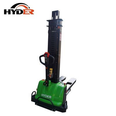 DC Motor Self-Loading Van Forklift Trucks 1500kg 800/1000/1300/1600mm Self Pallet Stacker