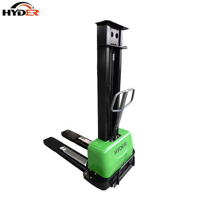 Semi Electric Battery Pallet Stacker for ≤1T Load Capacity and 1000mm Lifting Height