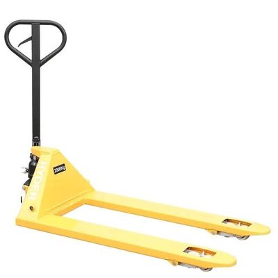 1653X685X1130MM Rubber Handle Hydraulic Forklift Manual Pallet Truck Hand Trolley Jack