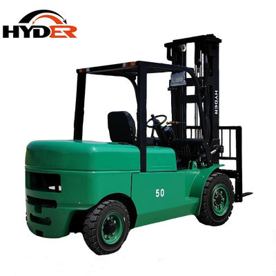 Electric Forklift 3m Lift 5tons 5000kgs Mosfet/Pmsm Green Energy Fuel Electric Energy