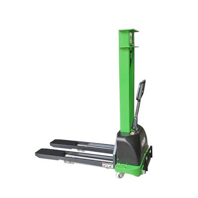 300/500/700/1000 Kg Load Capacity 400 Load Center Semi Electric Hand Pallet Lifter Stacker