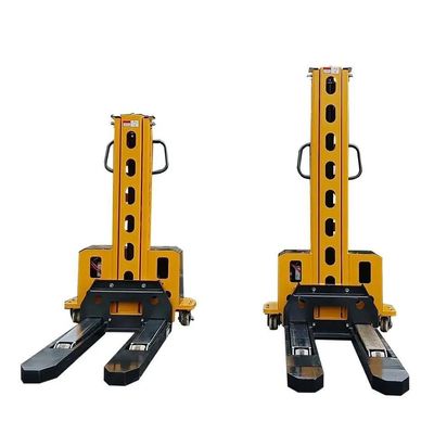 300/500/700/1000 Kg Load Capacity 400 Load Center Semi Electric Hand Pallet Lifter Stacker
