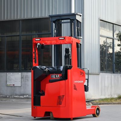 AC Motor 1.6t Electric Reach Truck with 3 Stage Full Mast Lifting Height 5/6/7/8/9/10/11m