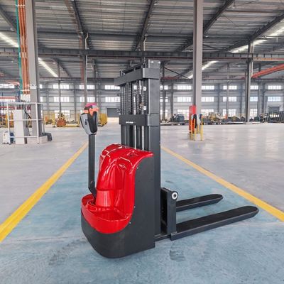 1.5t Full Electric Lifting Height 1.6-3.5m Forklift Walkie Stacker for Stacking Needs
