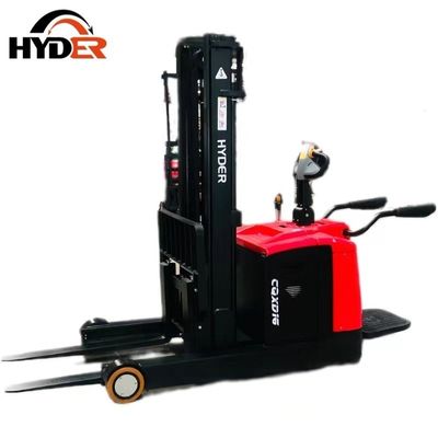 Hyder 1.5ton Standing Drive Electric Reach Forklift with Lifting Height and AC Motor
