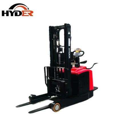 Narrow Aisle Warehouse Electric Stacker Reach Truck Forklift 1.5ton 1500kg DC Motor