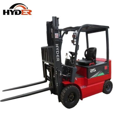 2500kg Capacity Electric Forklift Truck with Stronger Battery and Hydraulic AC Motor