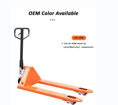 1653X685X1130MM Heavy Duty Construction Hydraulic Pallet Truck Handle within HMP30