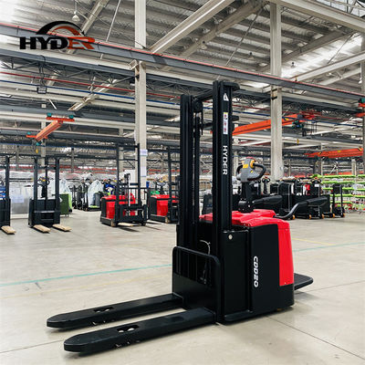 AC Motor Drive 2t Capacity Stand on Pallet Stacker Model for Heavy Load Operations