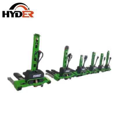 Full Electric Straddle Self Lifting Stacker with 500kg Load Capacity 1.3m Lift Height