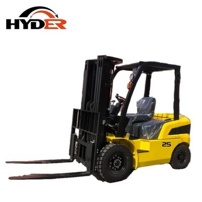 2.5 Ton Diesel Forklift Truck Hyder Design Fork Lift 2530X1150X1995MM Load Center 500mm