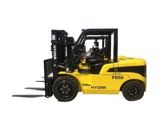 Maximum Productivity 5-Ton Versatile Diesel Forklift with Multiple Attachments