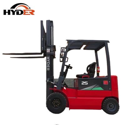 0.75t to 3.0t Lifting Capacity DC Motor 4 Wheel Electric Steaded Counterbalanced Forklift